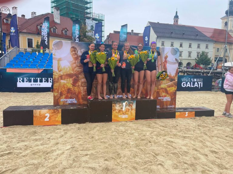 8.07.2026 Draga și Cătălina - Campioane Sibiu Sands U18 2026!