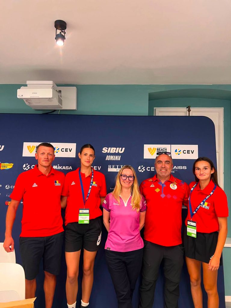 10.07.2026❤️🤍🐾🇷🇴🏐 O zi importantă pentru România. O zi specială pentru Champions Sibiu.